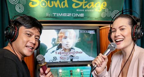 Karaoke at Timezone Philippines .